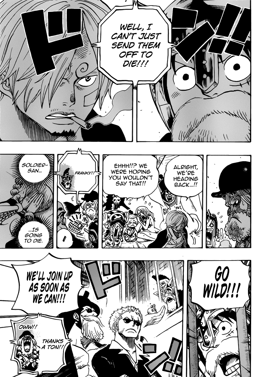 One Piece, Chapter 729 image 14
